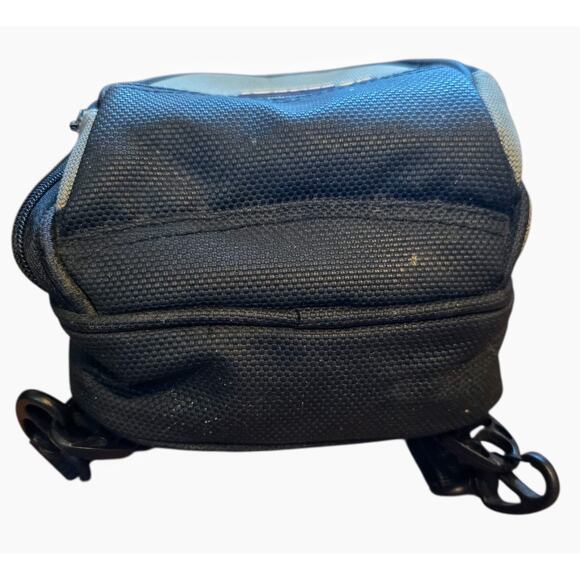 Nintendo Game Boy Advance SP Mini Backpack Carrying Case Travel Bag OEM Gray - Picture 5 of 12